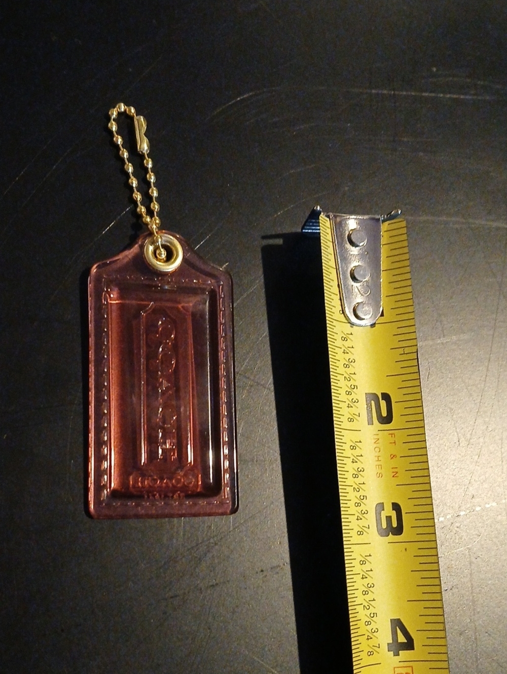 Coach Poppy Hangtag Light Pink